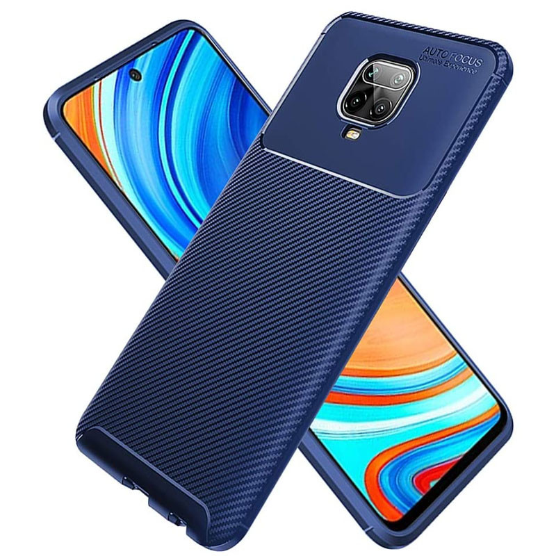 

TPU чехол Kaisy Series для Xiaomi Redmi Note 9 Pro Синий (153824)