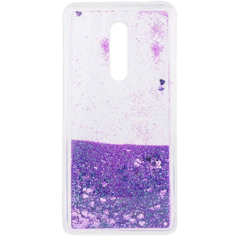 

TPU чехол Liquid hearts для Xiaomi Redmi 8 Фиолетовый (182013)