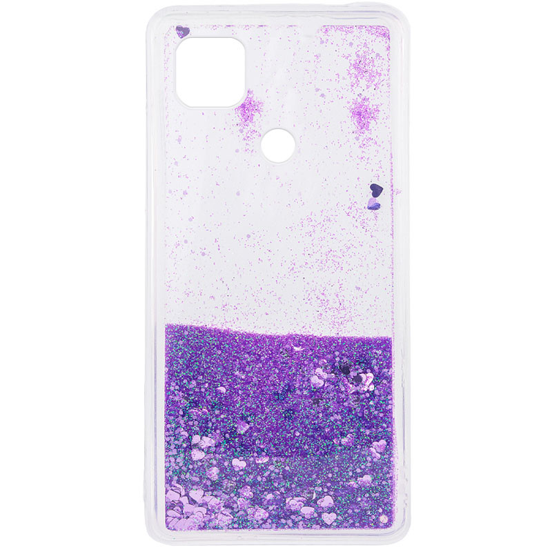 

TPU чехол Liquid hearts для Xiaomi Redmi 9C Фиолетовый (151448)
