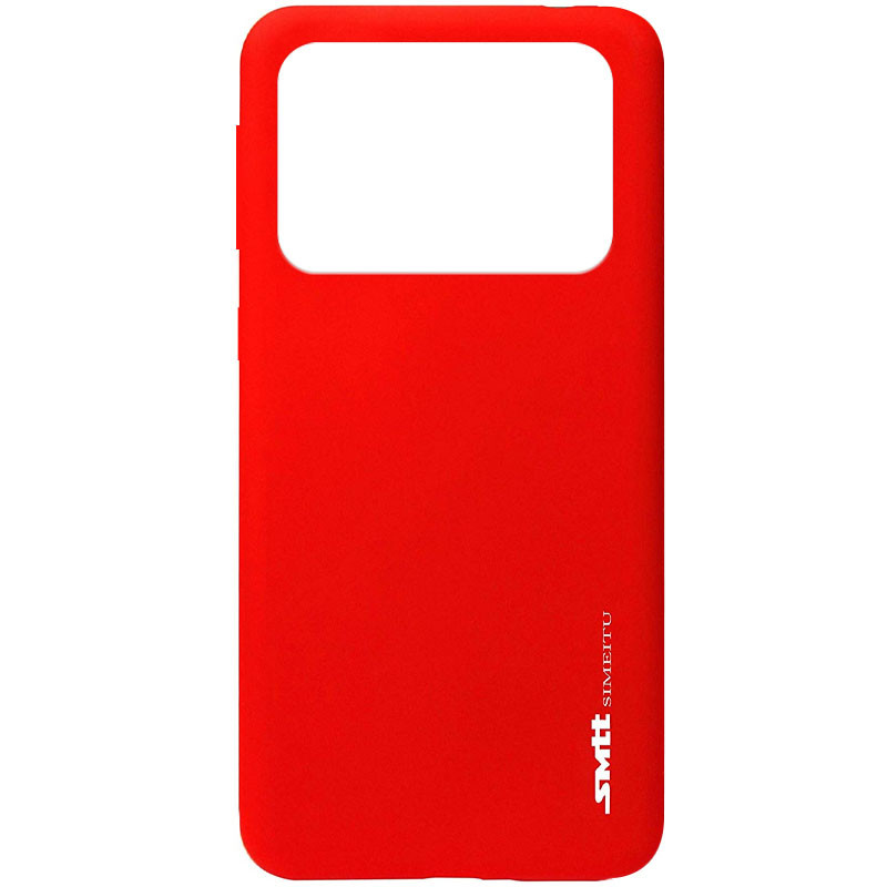 

TPU чохол матовий SMTT для Xiaomi Mi 11 Ultra (Червоний (soft touch))