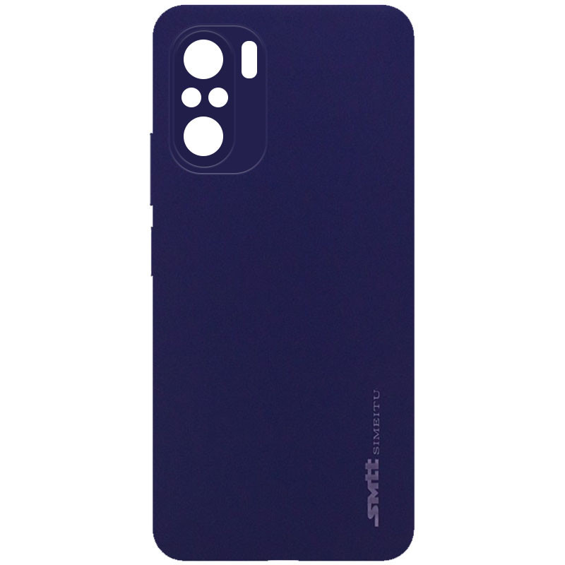 

TPU чохол матовий SMTT для Xiaomi Redmi K40 (Синій (soft touch))