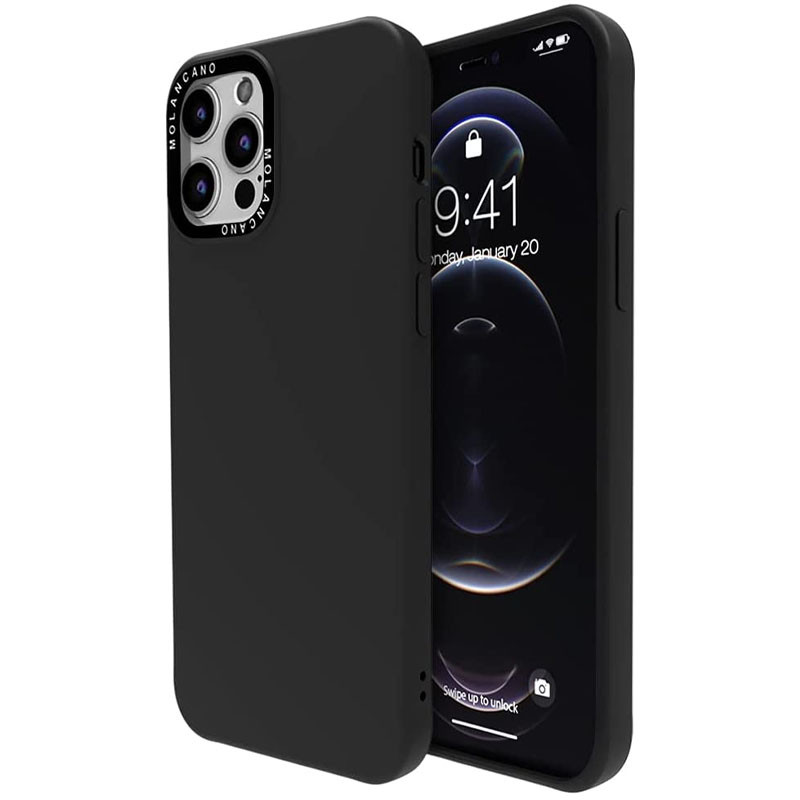 

TPU чехол Molan Cano MIXXI для Apple iPhone 12 Pro / 12 (6.1") Черный (187838)