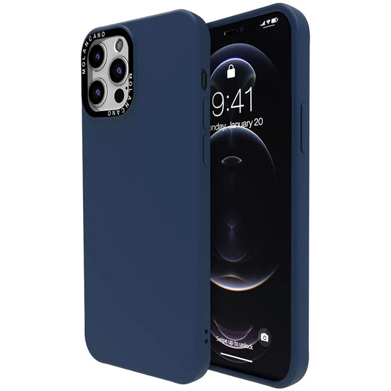 

TPU чехол Molan Cano MIXXI для Apple iPhone 12 Pro / 12 (6.1") Синий (187837)
