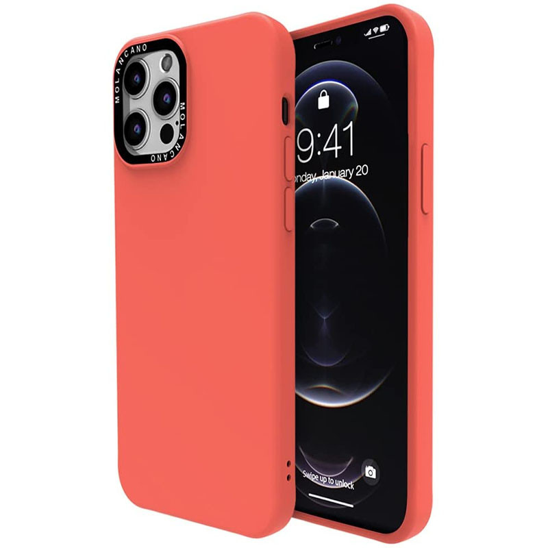 

TPU чохол Molan Cano MIXXI для Apple iPhone 12 Pro Max (Рожевий)