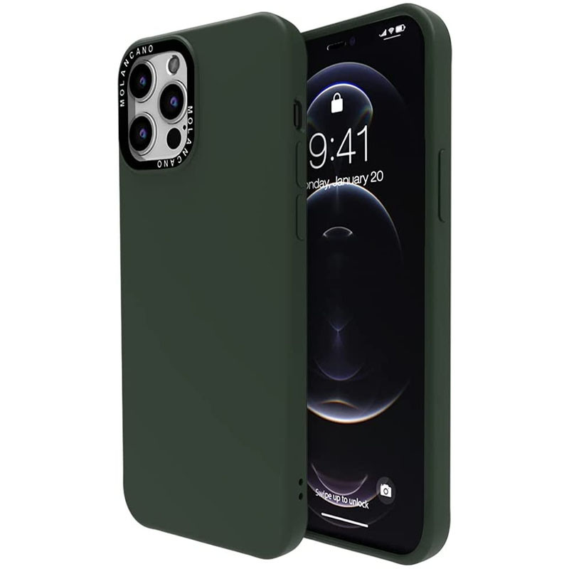 

TPU чехол Molan Cano MIXXI для Apple iPhone 12 Pro Max (6.7") Зеленый (187840)