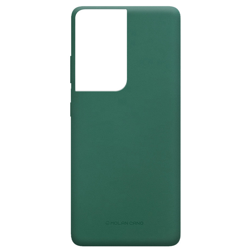 

TPU чохол Molan Cano Smooth для Samsung Galaxy S21 Ultra (Зелений)