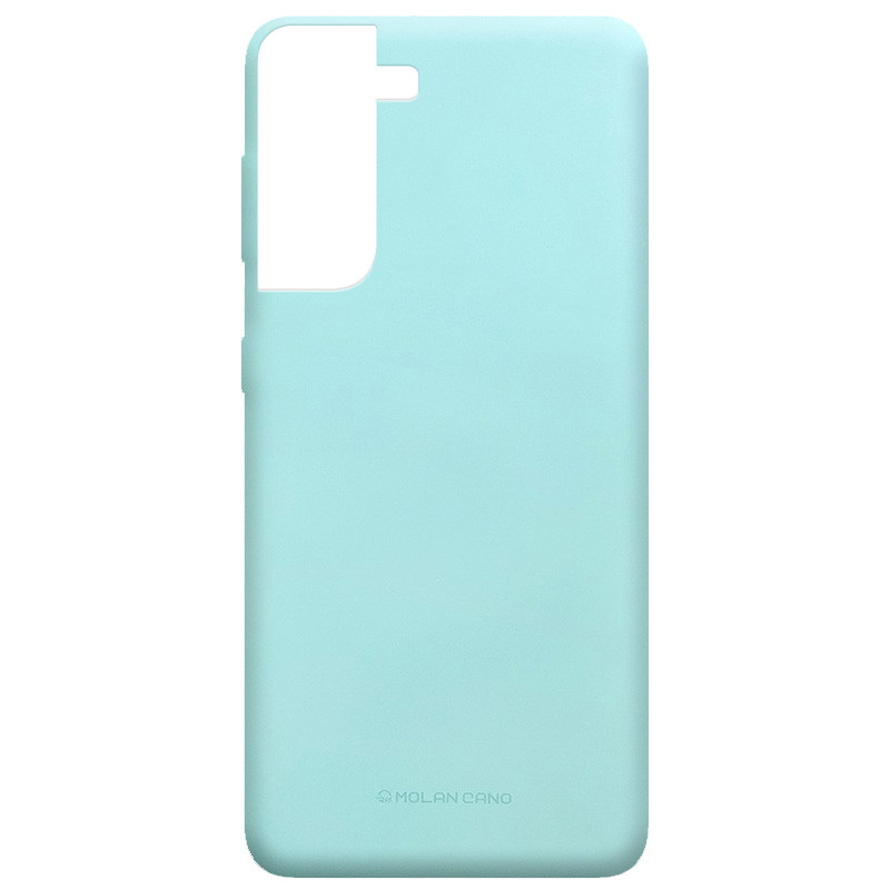 

TPU чехол Molan Cano Smooth для Samsung Galaxy S21 Бирюзовый (161497)