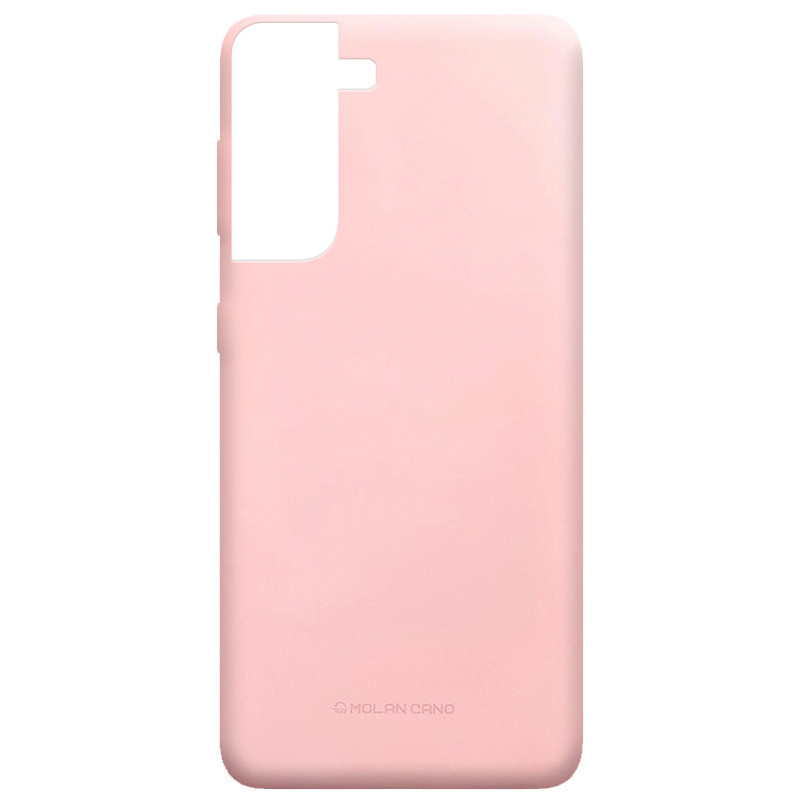 

TPU чохол Molan Cano Smooth для Samsung Galaxy S21 (Рожевий)