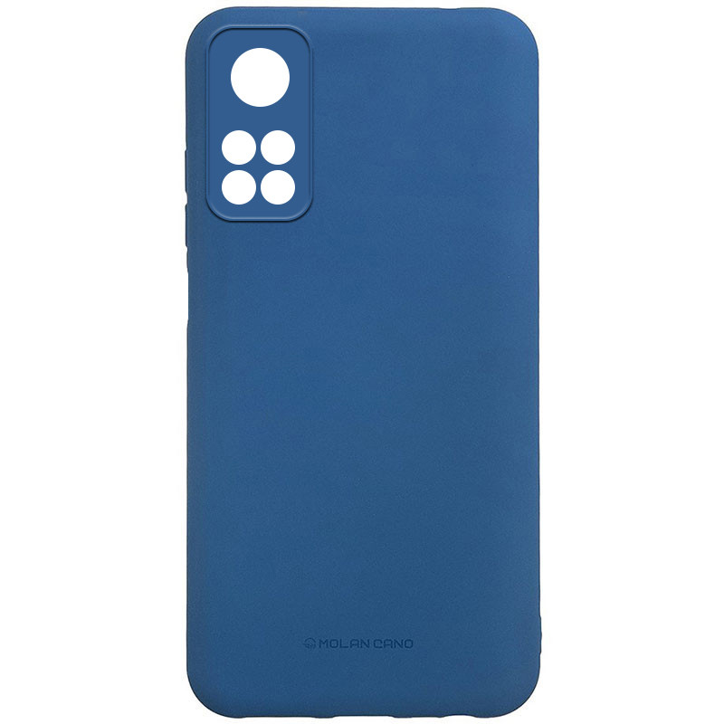 

TPU чехол Molan Cano Smooth для Xiaomi Mi 10T Pro Синий (150841)