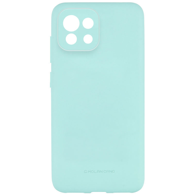 

TPU чехол Molan Cano Smooth для Xiaomi Mi 11 Lite Бирюзовый (187787)