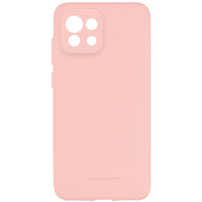 

TPU чохол Molan Cano Smooth для Xiaomi Mi 11 Lite (Рожевий)