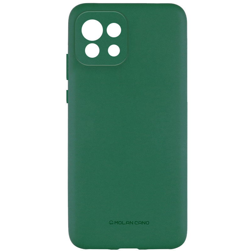 

TPU чехол Molan Cano Smooth для Xiaomi Mi 11 Lite Зеленый (187788)