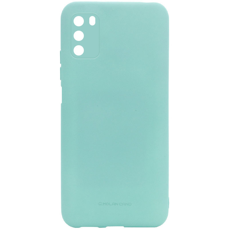 

TPU чехол Molan Cano Smooth для Xiaomi Poco M3 Бирюзовый (164901)