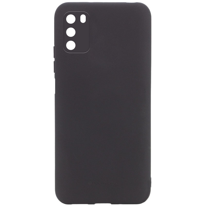 

TPU чехол Molan Cano Smooth для Xiaomi Poco M3 Черный (164909)