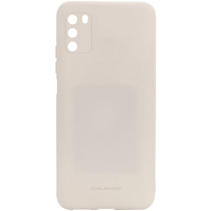 

TPU чехол Molan Cano Smooth для Xiaomi Poco M3 Серый (164906)