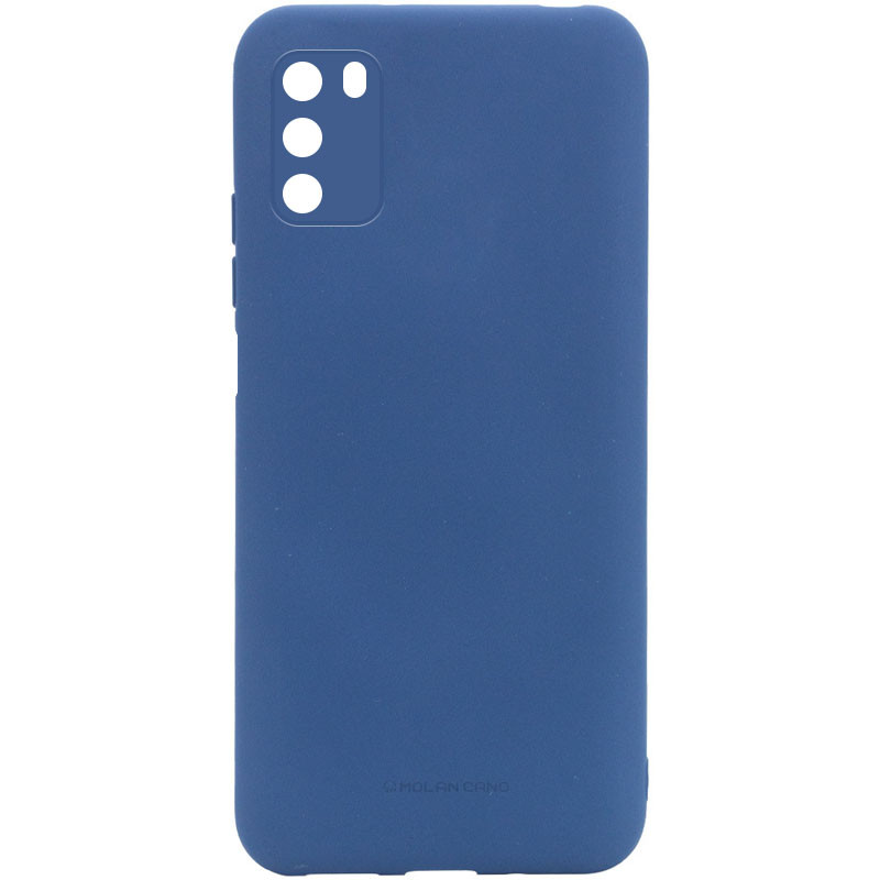 

TPU чехол Molan Cano Smooth для Xiaomi Poco M3 Синий (164907)