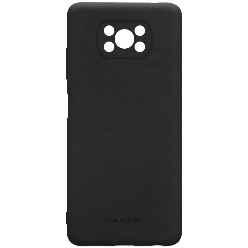 

TPU чехол Molan Cano Smooth для Xiaomi Poco X3 NFC / Poco X3 Pro Черный (150802)