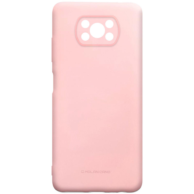 

TPU чехол Molan Cano Smooth для Xiaomi Poco X3 NFC / Poco X3 Pro Розовый (150798)