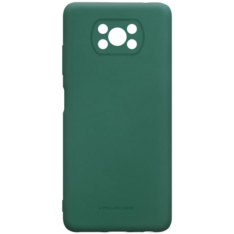 

TPU чехол Molan Cano Smooth для Xiaomi Poco X3 NFC / Poco X3 Pro Зеленый (150795)
