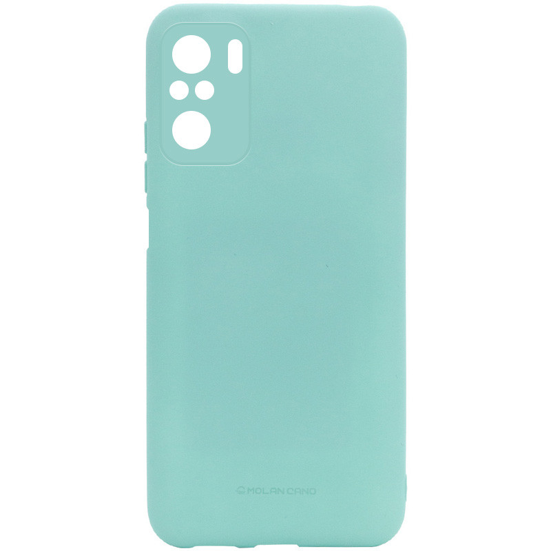 

TPU чехол Molan Cano Smooth для Xiaomi Redmi K40 / K40 Pro / K40 Pro+ / Poco F3 / Mi 11i Бирюзовый (164911)