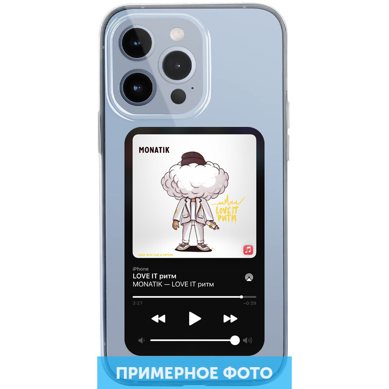 

TPU чехол Music style для Apple iPhone 11 Pro (5.8") Monatik (198486)