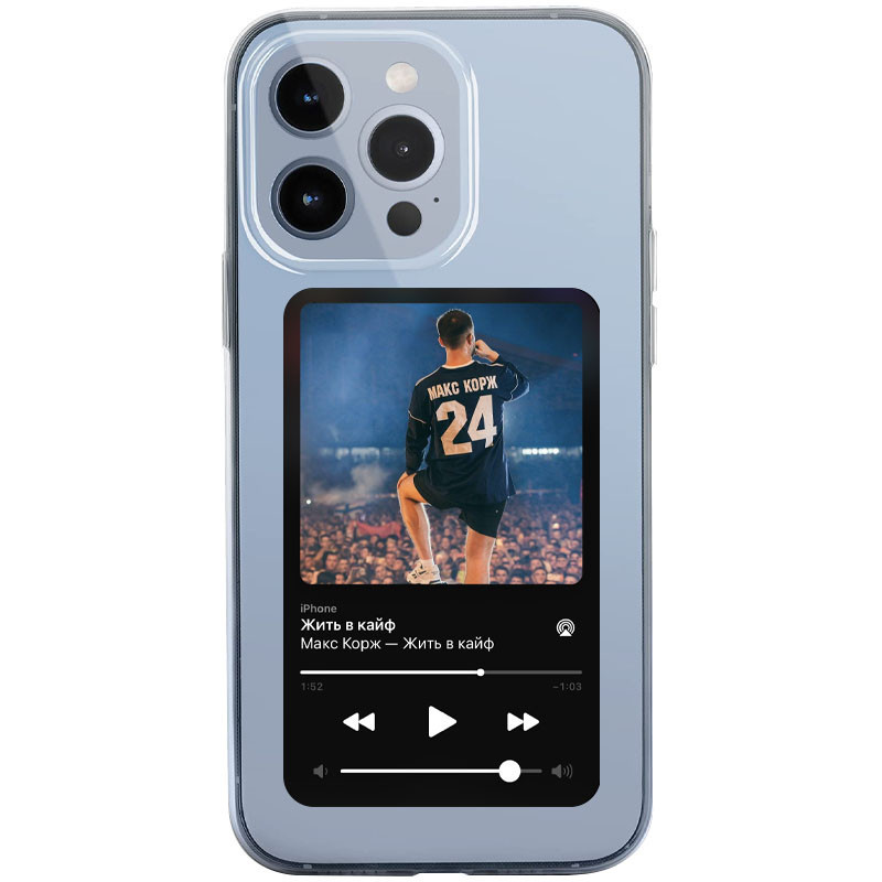 

TPU чехол Music style для Apple iPhone 12 Pro / 12 (6.1") Maxkorzh (198516)