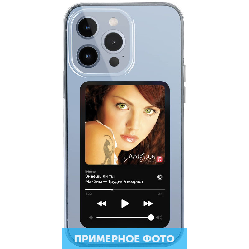 

TPU чехол Music style для Apple iPhone 13 mini (5.4") Maxi-M (198548)