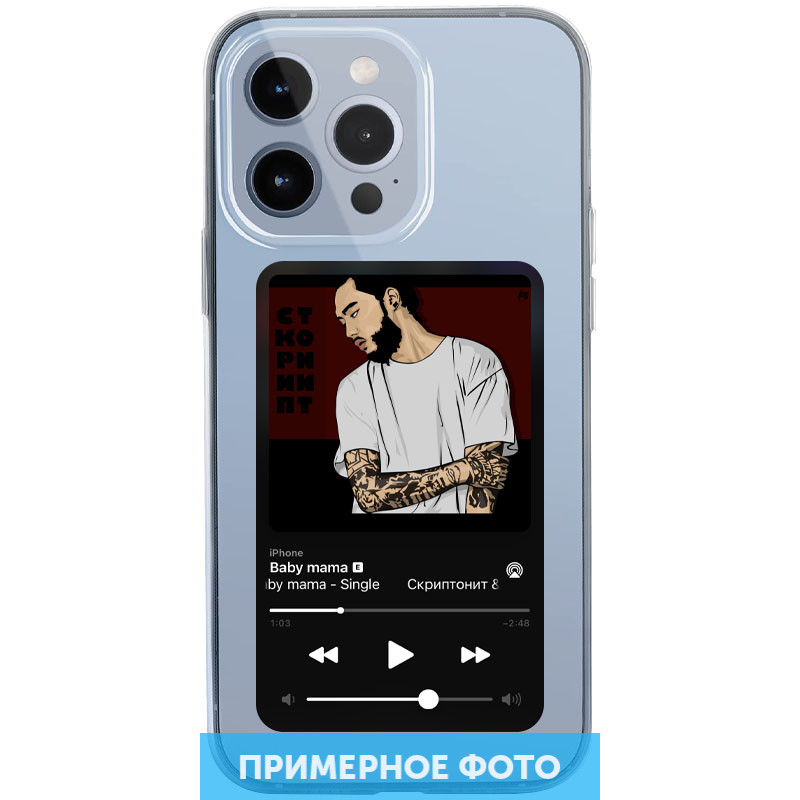 

TPU чехол Music style для Apple iPhone 13 mini (5.4") Screeptonite (198553)