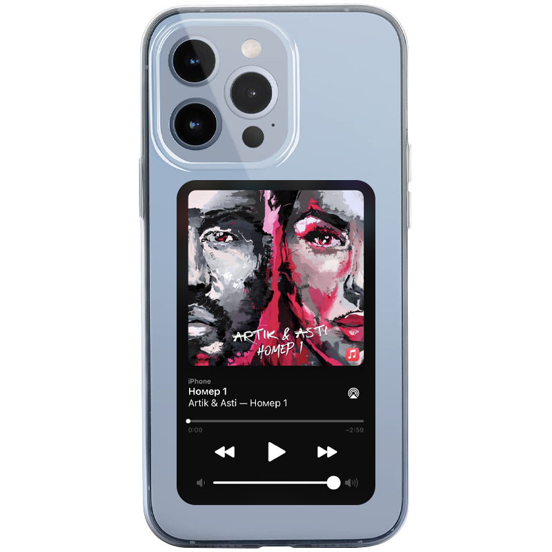 

TPU чехол Music style для Apple iPhone 13 Pro (6.1") Artik & Asti (198458)