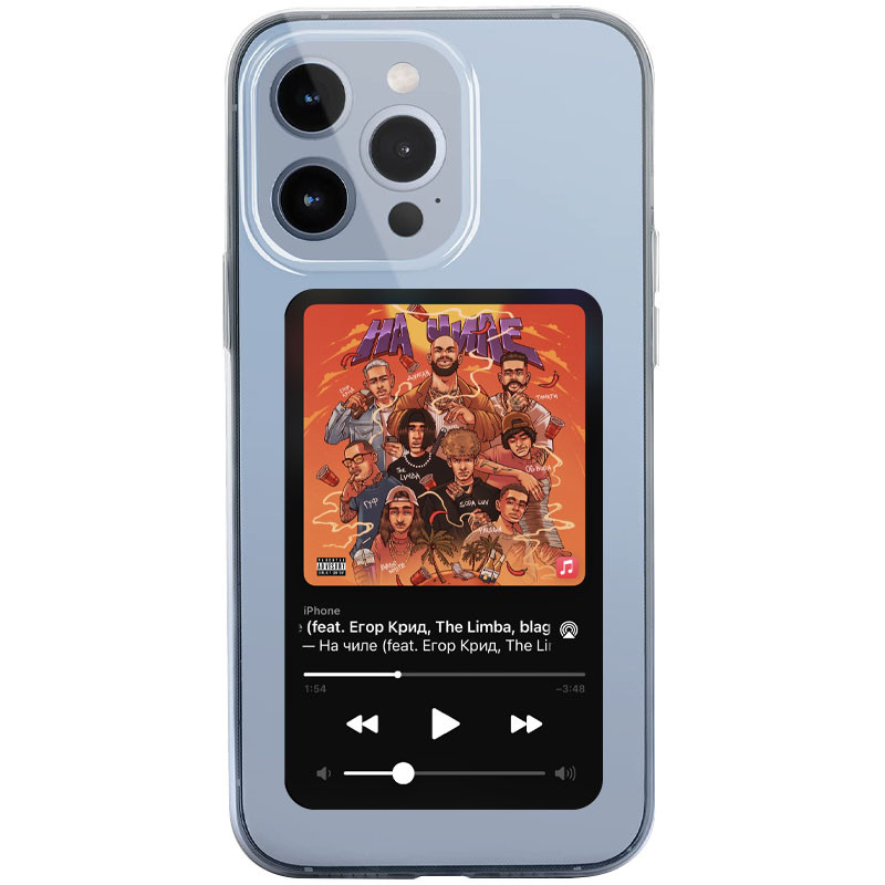 

TPU чехол Music style для Apple iPhone 13 Pro (6.1") GeeGun (198460)