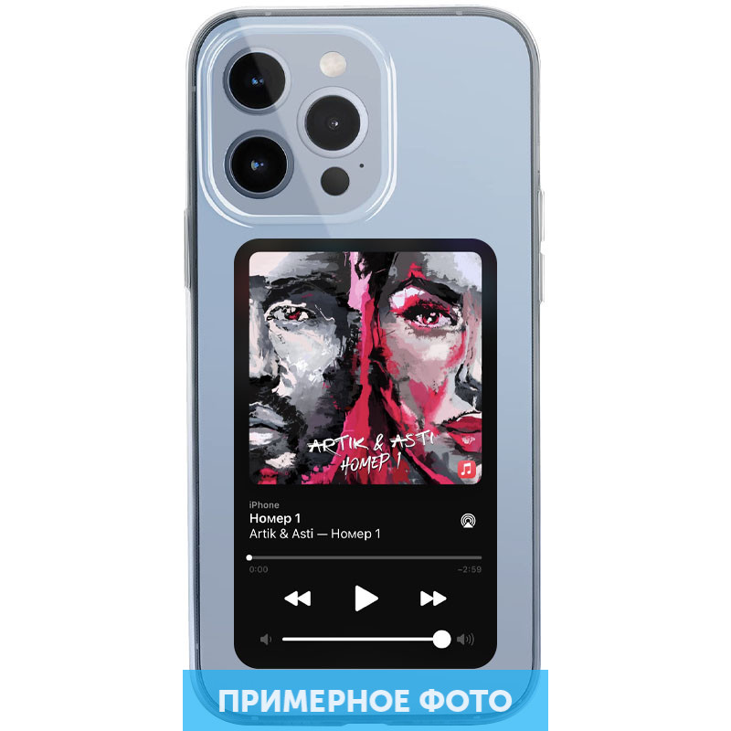 

TPU чехол Music style для Apple iPhone 7 plus / 8 plus (5.5") Artik & Asti (198599)