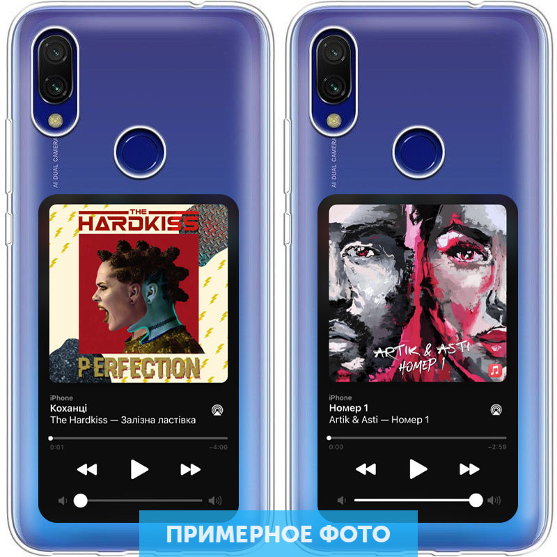 

TPU чехол Music style для OnePlus Nord N10 5G (198653)