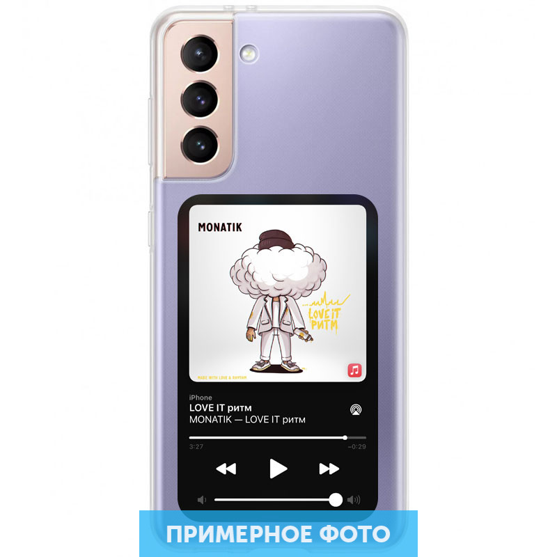 

TPU чехол Music style для Samsung Galaxy A01 Monatik (198739)