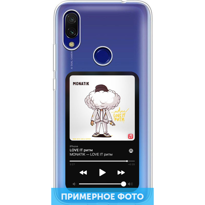 

TPU чехол Music style для TECNO Camon 17 Monatik (199905)