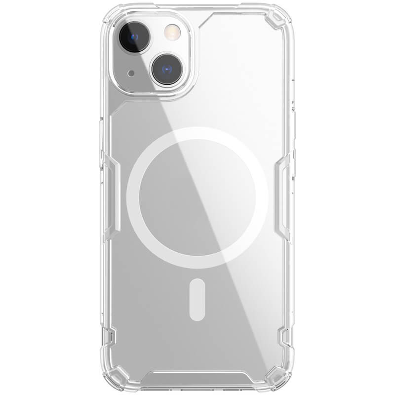 

TPU чехол Nillkin Nature Pro Magnetic для Apple iPhone 14 (6.1") Бесцветный (прозрачный) (219775)