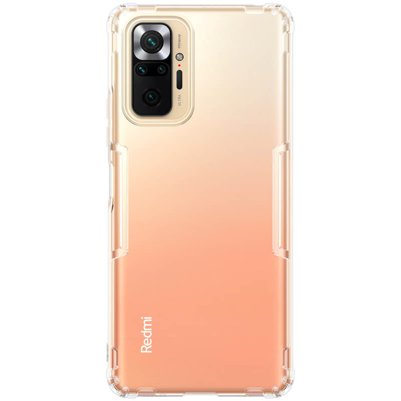 

TPU чехол Nillkin Nature Series для Xiaomi Redmi Note 10 Pro Max Бесцветный (прозрачный) (193091)