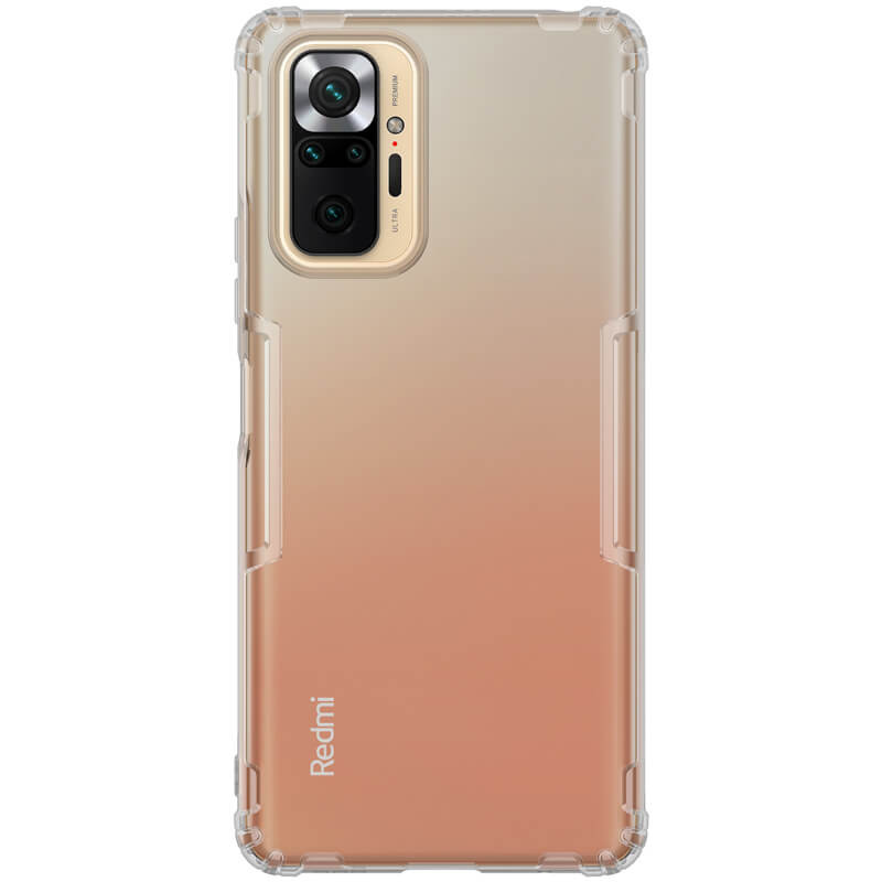 

TPU чохол Nillkin Nature Series для Xiaomi Redmi Note 10 Pro (Сірий (прозорий))