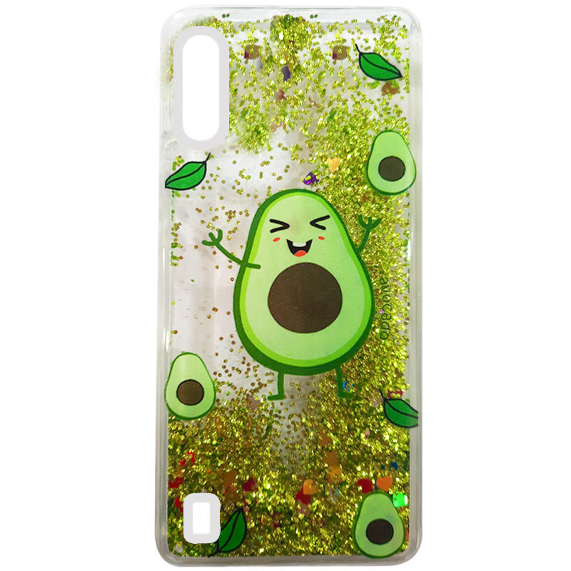 

TPU чехол с переливающимися блестками для Samsung Galaxy A01 Avocado (168615)