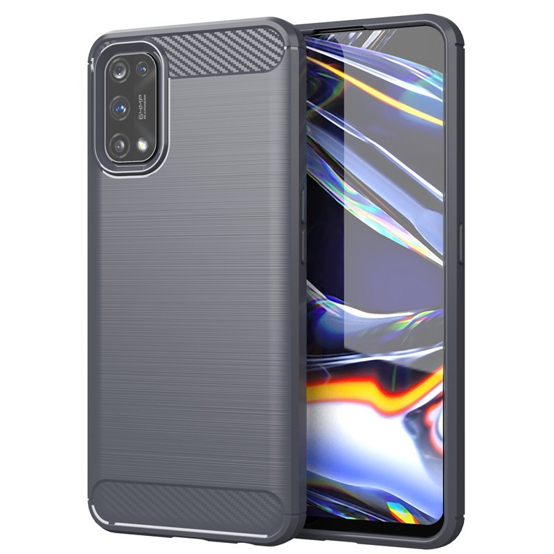 

TPU чехол Slim Series для Realme 7 Pro Серый (153788)