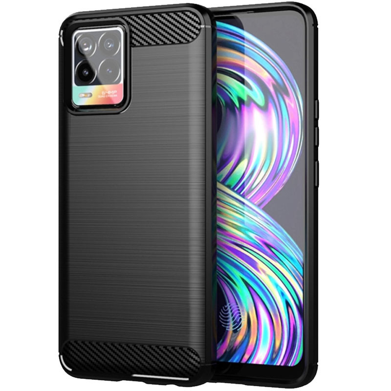 

TPU чехол Slim Series для Realme 8 Pro Черный (185061)