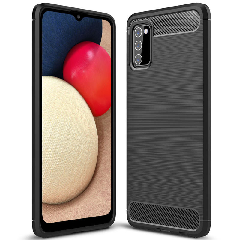 

TPU чохол Slim Series для Samsung Galaxy A02s (Чорний)