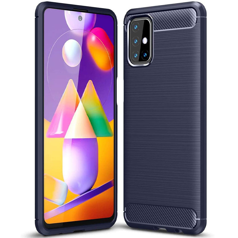 

TPU чохол Slim Series для Samsung Galaxy M51 (Синій)