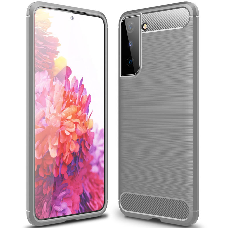 

TPU чехол Slim Series для Samsung Galaxy S21+ Серый (161199)