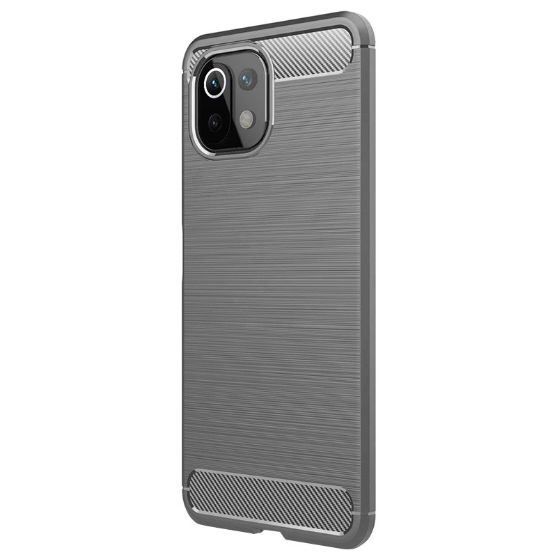 

TPU чехол Slim Series для Xiaomi Mi 11 Lite Серый (184505)
