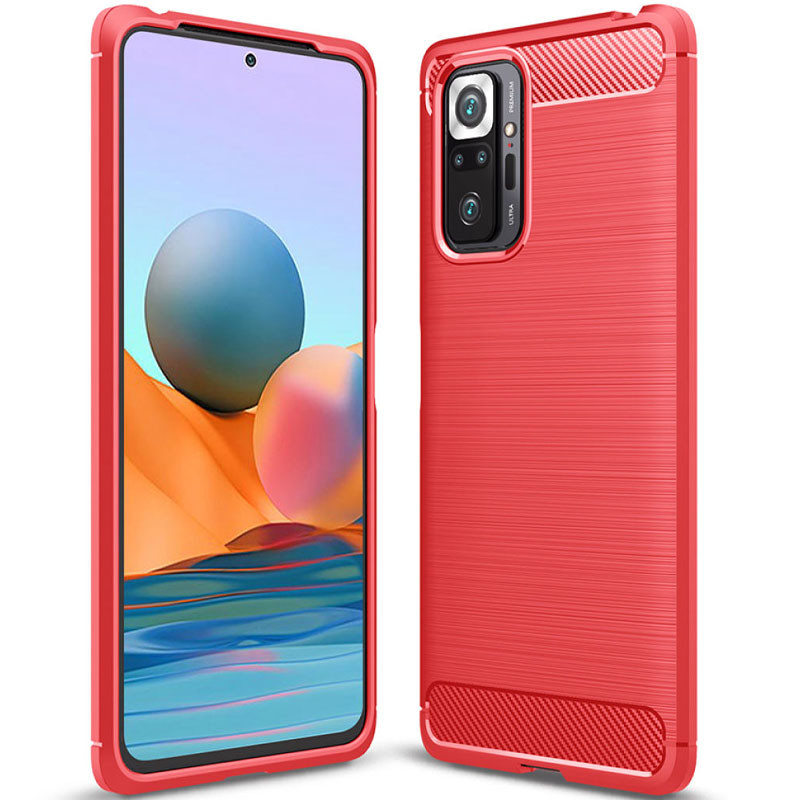 

TPU чехол Slim Series для Xiaomi Redmi Note 10 Pro / 10 Pro Max Красный (179925)