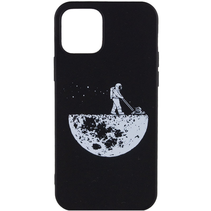 

TPU чохол Space black для Apple iPhone 13 (6.1") (Місячна дорога)