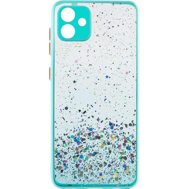 

TPU чехол Spangle star с защитой камеры для Samsung Galaxy A05 Бирюзовый (270361)