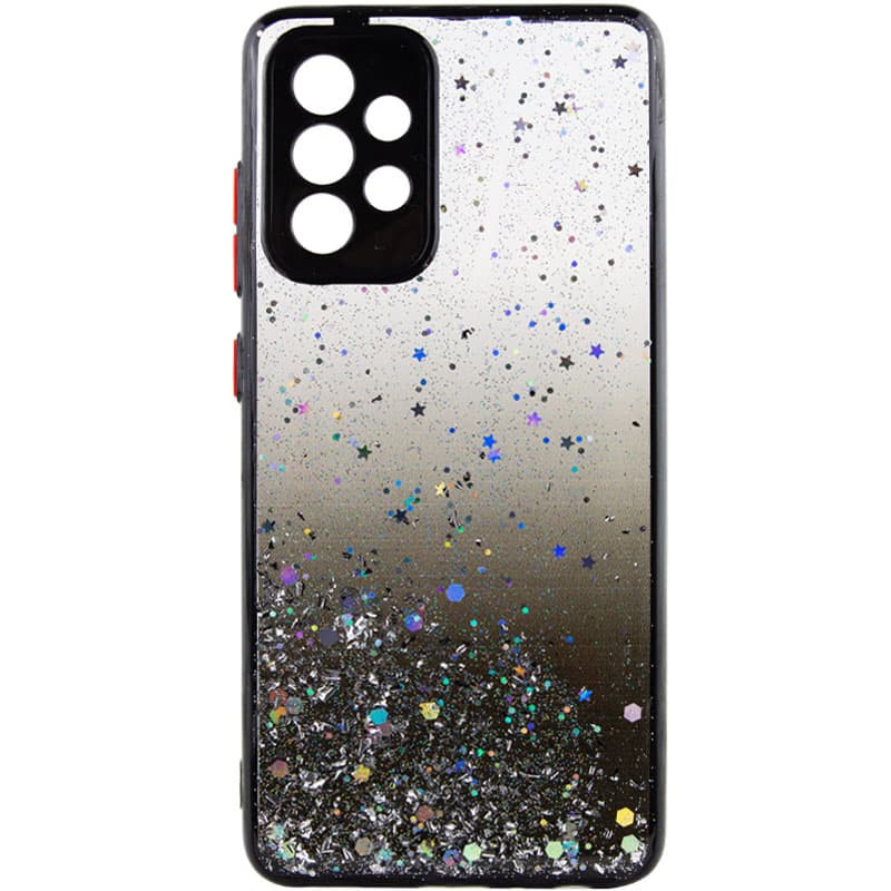 

TPU чехол Spangle star с защитой камеры для Samsung Galaxy A33 5G Черный (213626)