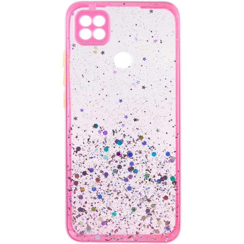 

TPU чехол Spangle star с защитой камеры для Xiaomi Redmi 9C Розовый (201146)
