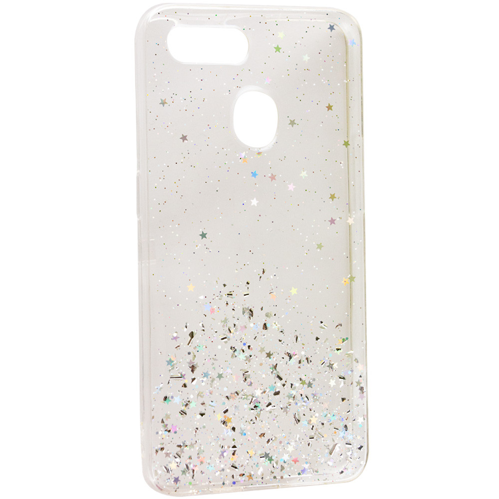 

TPU чохол Star Glitter для Oppo A12 (Прозорий)